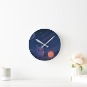 Cosmic Cutie Wall Clock ラウンド壁時計 (ホーム)