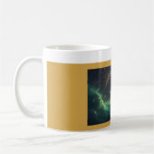 Cosmic Dawn Nebula Design コーヒーマグカップ (左)