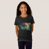 Cosmic Dawn Nebula Design Tシャツ (正面フル)