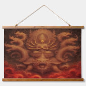 Cosmic Dragon 吊り下げ型タペストリー (正面)