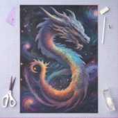 cosmic dragon tissue paper 薄葉紙 (クラフト)
