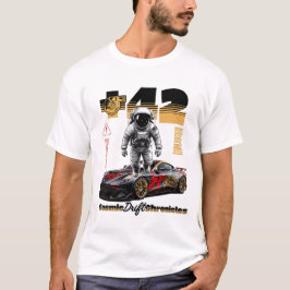 Cosmic Drift Astronaut Racer Tシャツ