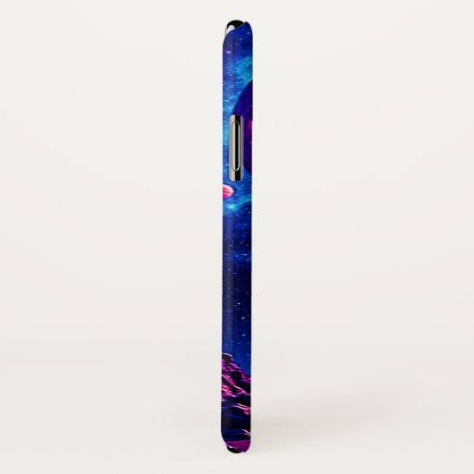 Cosmic Dripping Planet Art Case-Mate iPhoneケース (裏面/右)