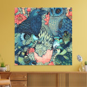 Cosmic Egg キャンバスプリント (インサイチュ (リビング))