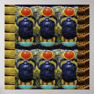 COSMIC Energy and Spiritつながりエジプト美術 ポスター