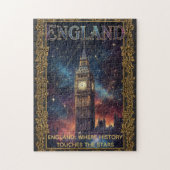 Cosmic England Big Ben Celestial Art ジグソーパズル (縦)