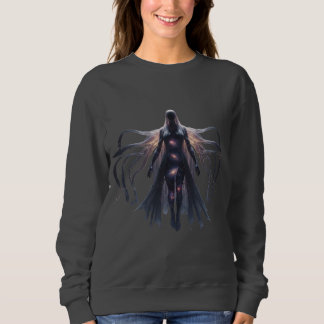Cosmic Enigma Jumper: Gothic Spooky Aesthetic スウェットシャツ