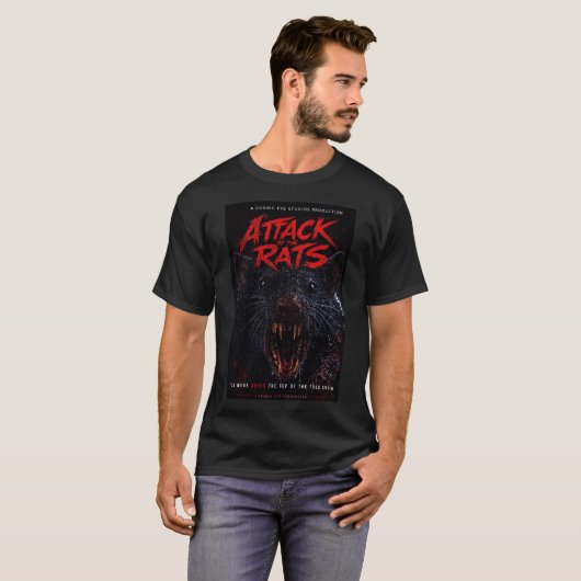 Cosmic Eye™ – Attack of the Rats “Predator” Tシャツ (正面フル)