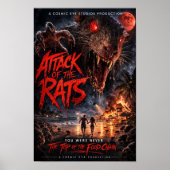 Cosmic Eye – Beach Apocalypse Horror Poster ポスター (正面)