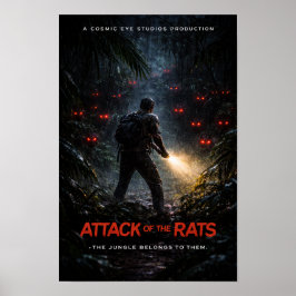 Cosmic Eye – Jungle Survival Horror Poster ポスター