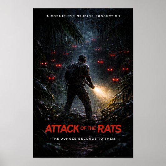 Cosmic Eye – Jungle Survival Horror Poster ポスター (正面)