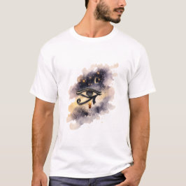 Cosmic Eye of Horus Ancient Egyptian Symbol Tシャツ