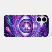 Cosmic Eye Phone Case – Mystical Space Vision Desi iPhone 16ケース (裏面横)