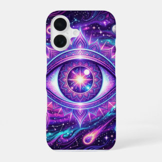 Cosmic Eye Phone Case – Mystical Space Vision Desi iPhone 16ケース