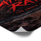 Cosmic Eye – Skull Landscape Horror Poster ポスター (角)