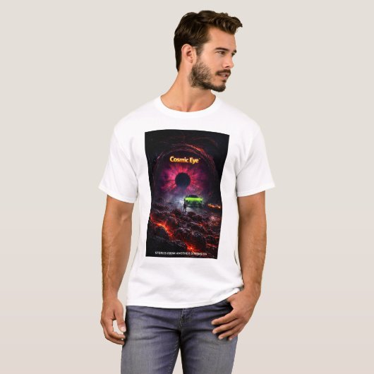 Cosmic Eye™ — “Stories From Another Dimension” Tシャツ (正面フル)