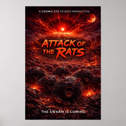 Cosmic Eye™ — The Swarm Is Coming ポスター (正面)