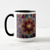 Cosmic Floral – Galaxy-Inspired Mug マグカップ (左)