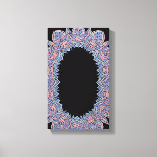 Cosmic Flow Abstract Galaxy-Inspired Canvas キャンバスプリント