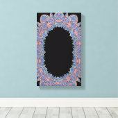 Cosmic Flow  Abstract Galaxy-Inspired Canvas キャンバスプリント (インサイチュ (ウッドフロア))