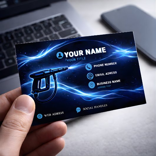 Cosmic Flow Residential Pressure Washing マグネット名刺