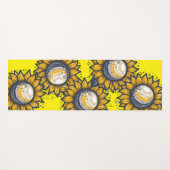 Cosmic Flower ヨガマット (正面(横))