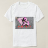 Cosmic Flower Galaxy Nature  Tシャツ (デザイン正面)