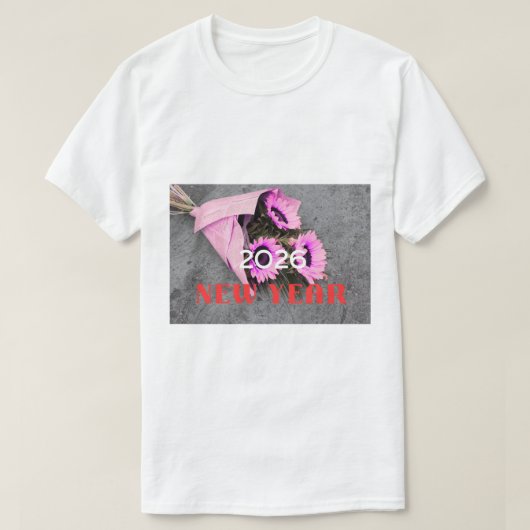 Cosmic Flower Galaxy Nature Tシャツ (デザイン正面)