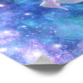 Cosmic Flower Poster ポスター (角)
