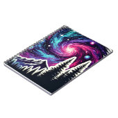 Cosmic Forest: Galaxy Meets Nature ノートブック (左側)