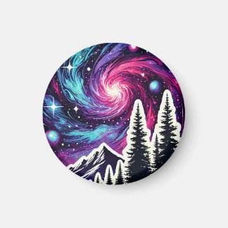 Cosmic Forest: Galaxy Meets Nature マグネット