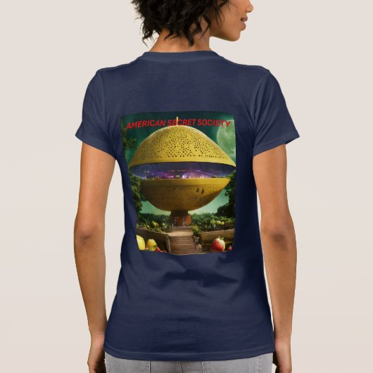 Cosmic Fruit Society Slim Fit Tee Tシャツ (裏面)