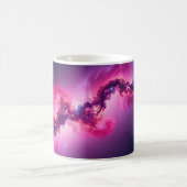 Cosmic Galaxy Art Mug – Deep Space Nebula Design コーヒーマグカップ (中央)