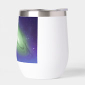 Cosmic Galaxy Mug – Green Nebula Over Purple Mount (左面)