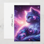 Cosmic Galaxy Mystical Feline Celestial シーズンカード (正面/裏面)