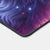 Cosmic Galaxy Mystical Feline Celestial デスクマット (コーナー)