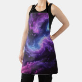 Cosmic Galaxy Nebula Abstract Space Art エプロン (インサイチュ)