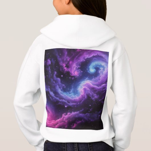Cosmic Galaxy Nebula Abstract Space Art Design (裏面)