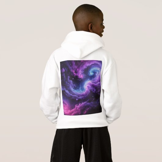 Cosmic Galaxy Nebula Abstract Space Art Design (裏面フル)