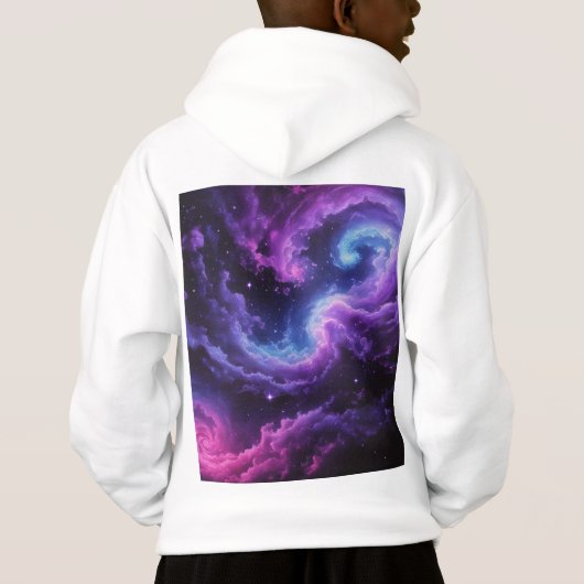 Cosmic Galaxy Nebula Abstract Space Art Design (裏面)