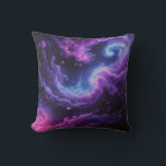 Cosmic Galaxy Nebula Abstract Space Art Design クッション<br><div class="desc">A mesmerizing abstract galaxy design featuring swirling nebula clouds and deep cosmic colors.
Perfect for space lovers,  sci-fi fans,  and modern aesthetic decor across apparel,  accessories,  and home products.</div>