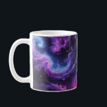 Cosmic Galaxy Nebula Abstract Space Art Design コーヒーマグカップ<br><div class="desc">A mesmerizing abstract galaxy design featuring swirling nebula clouds and deep cosmic colors.
Perfect for space lovers,  sci-fi fans,  and modern aesthetic decor across apparel,  accessories,  and home products.</div>