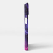 Cosmic Galaxy Nebula Abstract Space Art Design iPhoneケース (右側面)