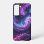 Cosmic Galaxy Nebula Abstract Space Art Design Samsung Galaxyケース (裏面)