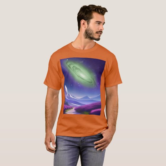 Cosmic Galaxy T-Shirt Tシャツ (正面フル)