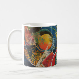 Cosmic Garden Abstract Art Coffee Mug コーヒーマグカップ