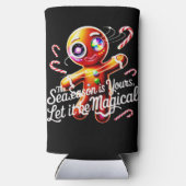 Cosmic Gingerbread Insulated Cooler Magical Holida スリム缶クーラー (裏面)