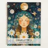 Cosmic Girl Boho Moon プランナー手帳 (正面)