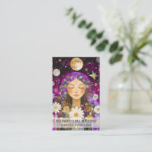 Cosmic Girl Boho Moon Salon Appointment Card 予約カード (スタンド正面)