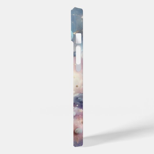 Cosmic Glow: Holographic Starry Phone Case Case-Mate iPhoneケース (裏面 / 左)